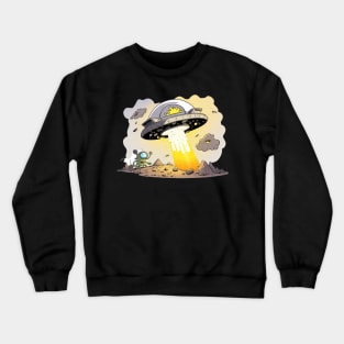 Interstellar Trash Collector Crewneck Sweatshirt